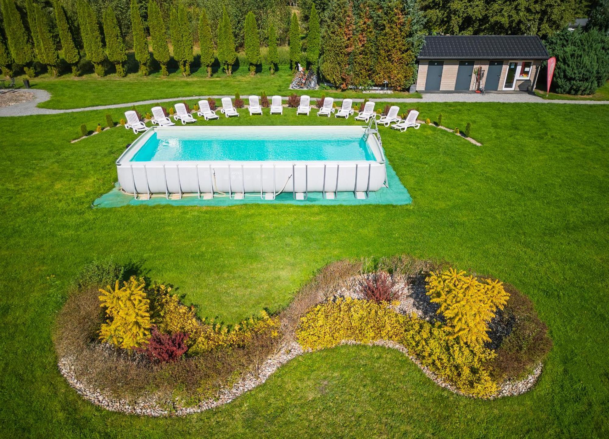Domki Drewniane Na Splawiu Nad Morzem Дарлово Экстерьер фото
