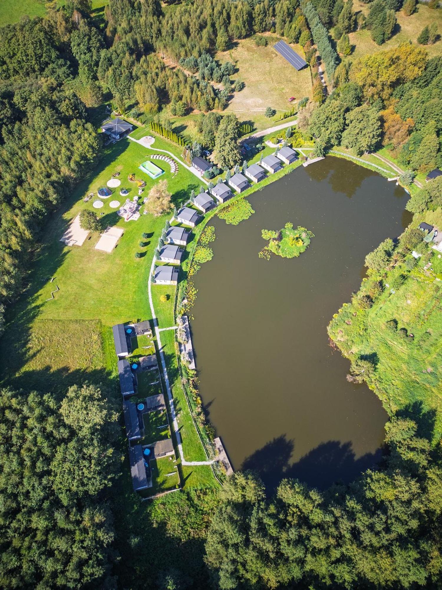 Domki Drewniane Na Splawiu Nad Morzem Дарлово Экстерьер фото