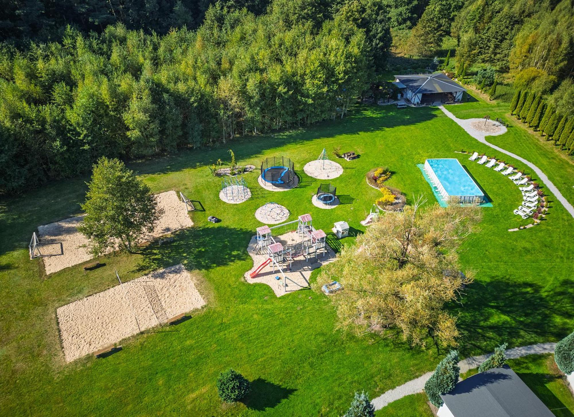 Domki Drewniane Na Splawiu Nad Morzem Дарлово Экстерьер фото