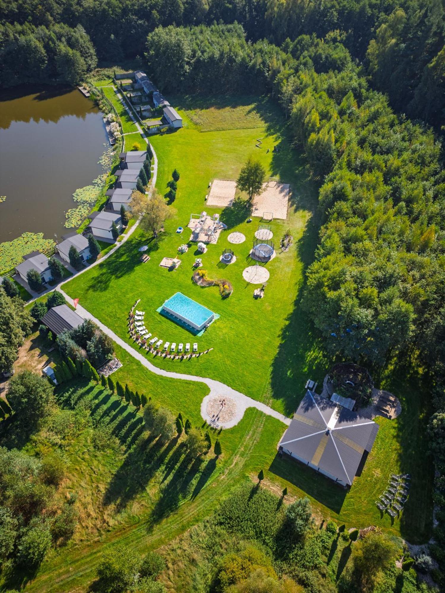 Domki Drewniane Na Splawiu Nad Morzem Дарлово Экстерьер фото